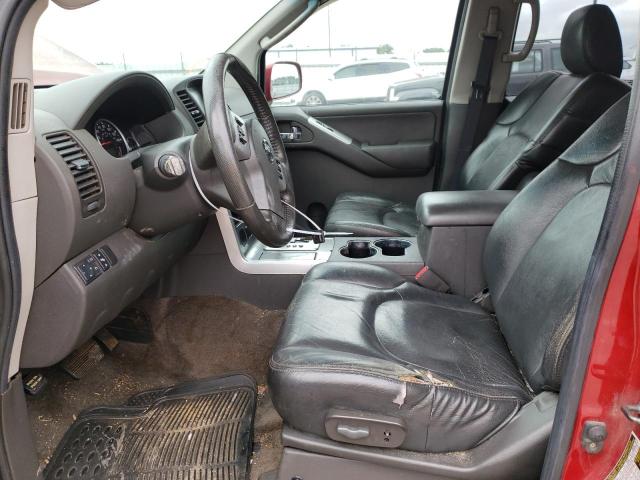 5N1AR1NN5AC629656 - 2010 NISSAN PATHFINDER S RED photo 7