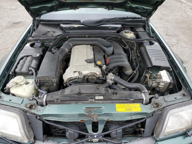 WDBFA63E5SF123065 - 1995 MERCEDES-BENZ SL 320 GREEN photo 11