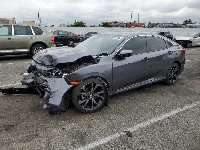 2HGFC2F83LH561840 - 2020 HONDA CIVIC SPORT 灰色 照片 1