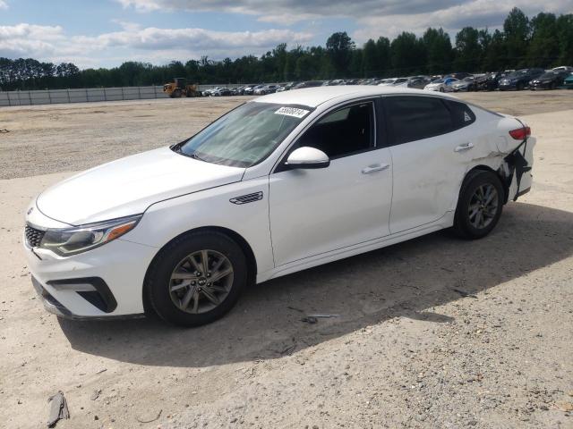 5XXGT4L33KG318439 - 2019 KIA OPTIMA LX WHITE photo 1