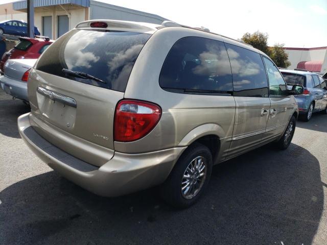 2C8GP64L43R233390 - 2003 CHRYSLER TOWN & COU LIMITED BEIGE photo 3