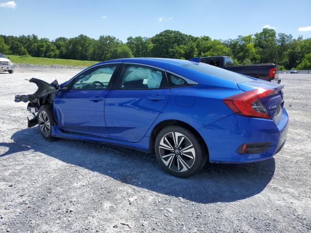 19XFC1F78GE023331 - 2016 HONDA CIVIC EXL ლურჯი ფოტო 2