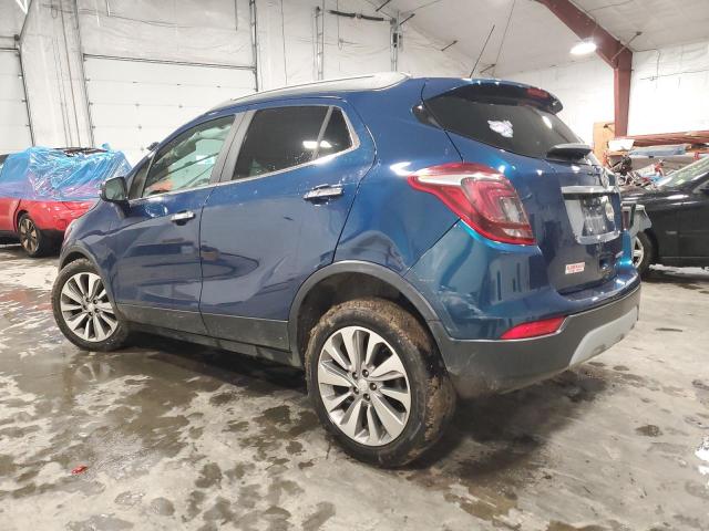 KL4CJESB2KB962789 - 2019 BUICK ENCORE PREFERRED Көк фото 2