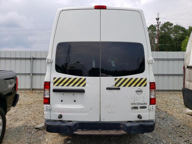 1N6BF0LY3EN109455 - 2014 NISSAN NV 2500 WHITE photo 6