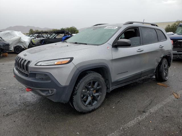 1C4PJMBS3HW556930 - 2017 JEEP CHEROKEE TRAILHAWK GRAY photo 1