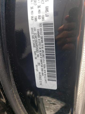 2C4RC1BGXHR524353 - 2017 CHRYSLER PACIFICA TOURING L შავი ფოტო 13