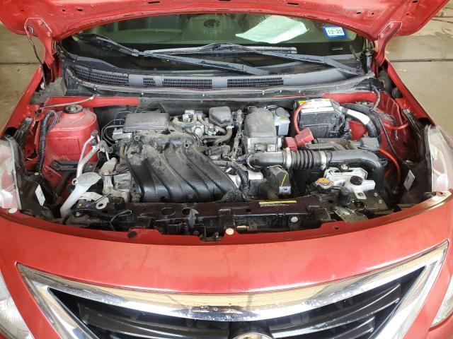 3N1CN7AP7HK454000 - 2017 NISSAN VERSA S RED photo 11