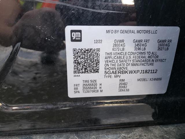 5GAERBKWXPJ182112 - 2023 BUICK ENCLAVE ESSENCE 黑色 照片 13