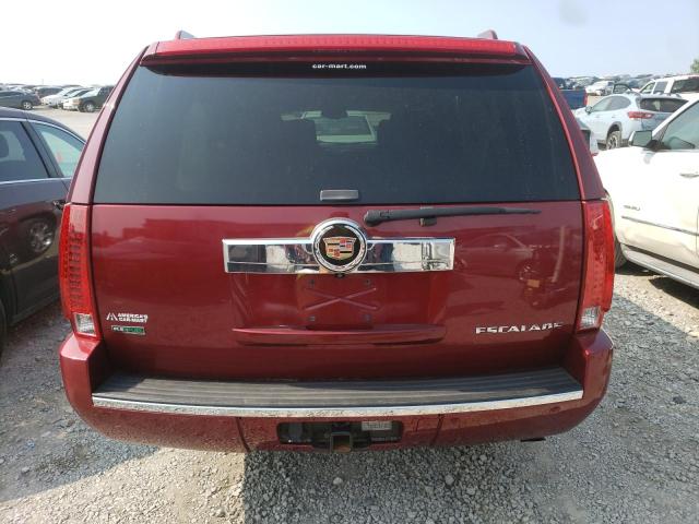 1GYUKHEF0AR100906 - 2010 CADILLAC ESCALADE ESV LUXURY RED photo 6