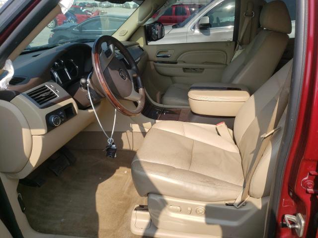 1GYUKHEF0AR100906 - 2010 CADILLAC ESCALADE ESV LUXURY RED photo 7