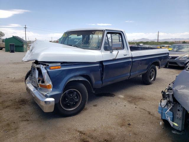 F15GPED0800 - 1979 FORD F150 SUPER BLUE photo 1