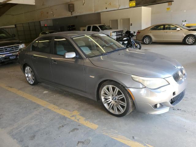 WBANW535X8CT51109 - 2008 BMW 550 I GRAY photo 4