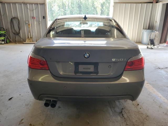 WBANW535X8CT51109 - 2008 BMW 550 I GRAY photo 6