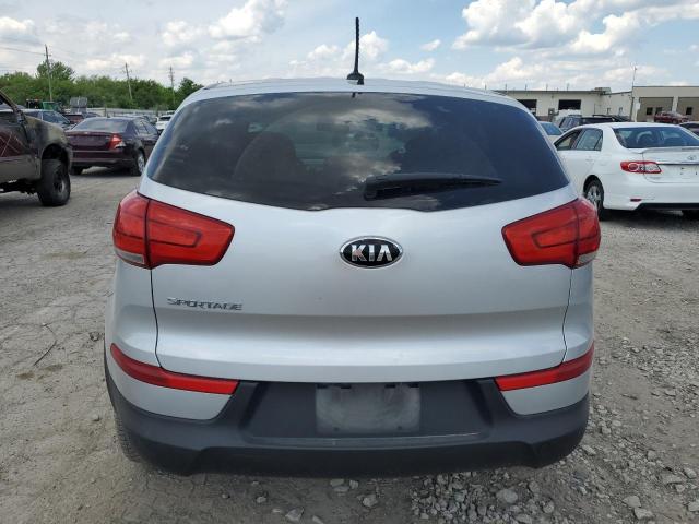 KNDPBCAC6G7838358 - 2016 KIA SPORTAGE LX SILVER photo 6