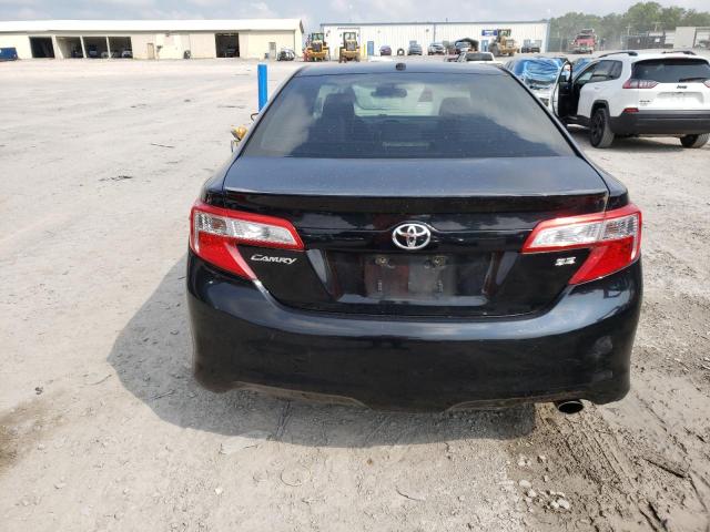 4T1BF1FK7CU030868 - 2012 TOYOTA CAMRY BASE BLACK photo 6