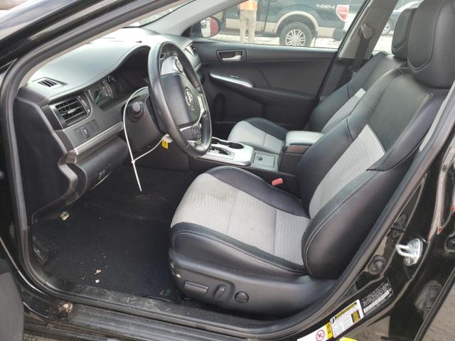 4T1BF1FK7CU030868 - 2012 TOYOTA CAMRY BASE BLACK photo 7