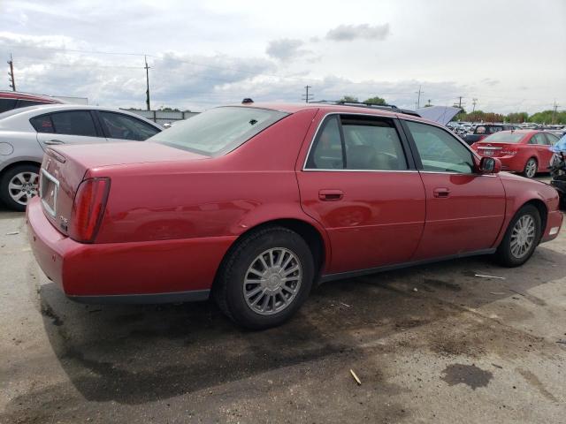 1G6KE54Y94U139746 - 2004 CADILLAC DEVILLE DHS RED photo 3