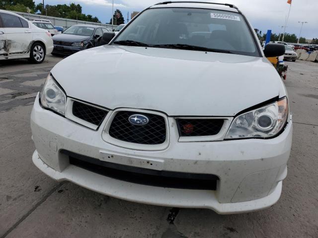 JF1GG61657H808538 - 2007 SUBARU IMPREZA 2.5I WHITE photo 5