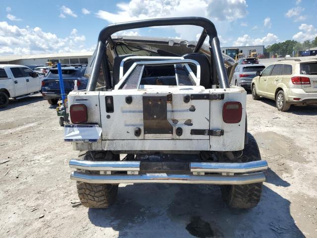 2BCCZ8149JB506303 - 1988 JEEP WRANGLER LAREDO WHITE photo 6