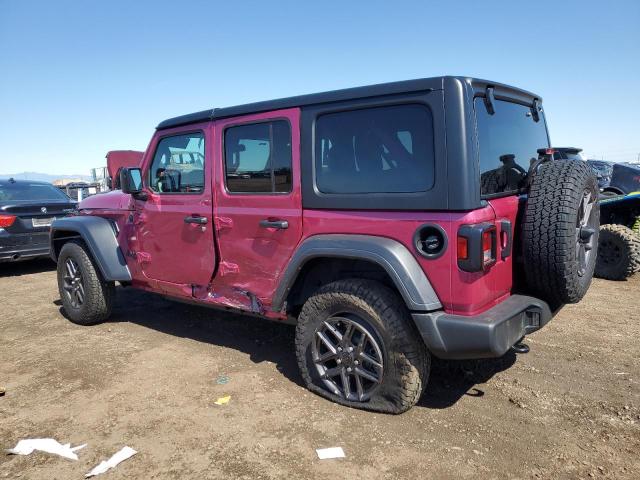 1C4PJXDN7RW360306 - 2024 JEEP WRANGLER SPORT PINK photo 2