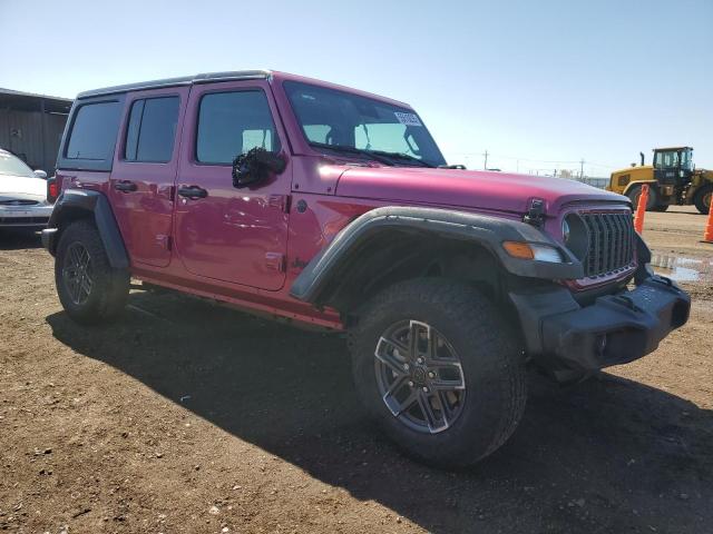 1C4PJXDN7RW360306 - 2024 JEEP WRANGLER SPORT PINK photo 4