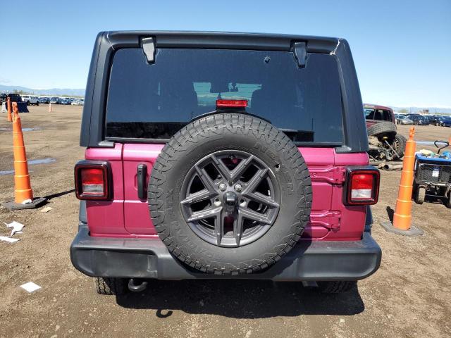 1C4PJXDN7RW360306 - 2024 JEEP WRANGLER SPORT PINK photo 6