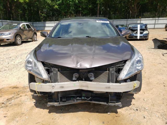 KMHFH4JG3GA549388 - 2016 HYUNDAI AZERA LIMITED GRAY photo 5