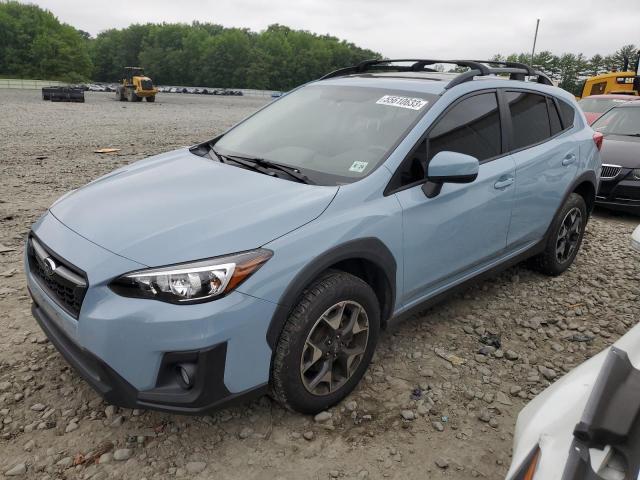 JF2GTADC1KH319106 - 2019 SUBARU CROSSTREK PREMIUM BLUE photo 1