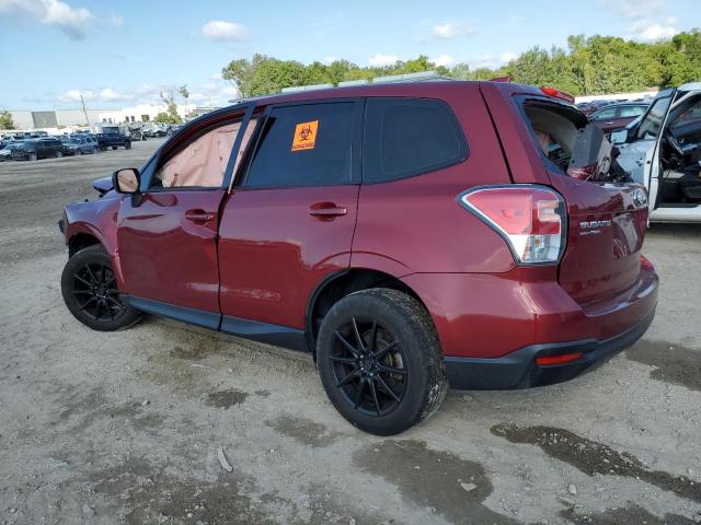 JF2SJAAC8JH419013 - 2018 SUBARU FORESTER 2.5I BURGUNDY photo 2