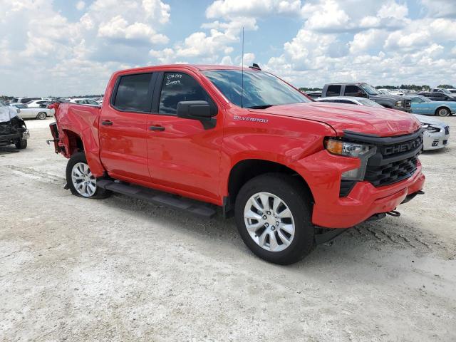 1GCPDBEK1NZ575686 - 2022 CHEVROLET SILVERADO K1500 CUSTOM RED photo 4