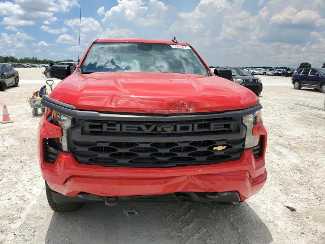 1GCPDBEK1NZ575686 - 2022 CHEVROLET SILVERADO K1500 CUSTOM RED photo 5