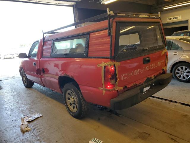 1GCEC14X37Z139393 - 2007 CHEVROLET SILVERADO C1500 CLASSIC Qırmızı foto 2