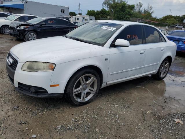WAUAF78E78A059139 - 2008 AUDI A4 2.0T WHITE photo 1