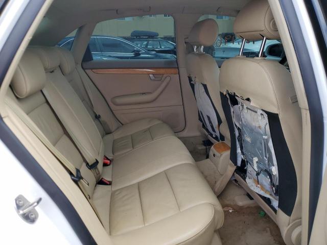 WAUAF78E78A059139 - 2008 AUDI A4 2.0T WHITE photo 10