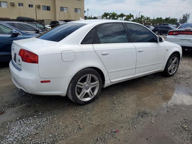 WAUAF78E78A059139 - 2008 AUDI A4 2.0T WHITE photo 3