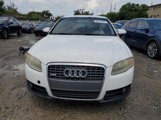 WAUAF78E78A059139 - 2008 AUDI A4 2.0T WHITE photo 5
