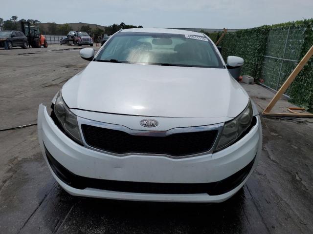 5XXGN4A79CG085121 - 2012 KIA OPTIMA EX WHITE photo 5