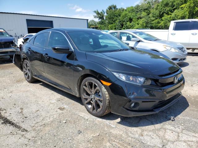 2HGFC2F86LH599787 - 2020 HONDA CIVIC SPORT შავი ფოტო 4