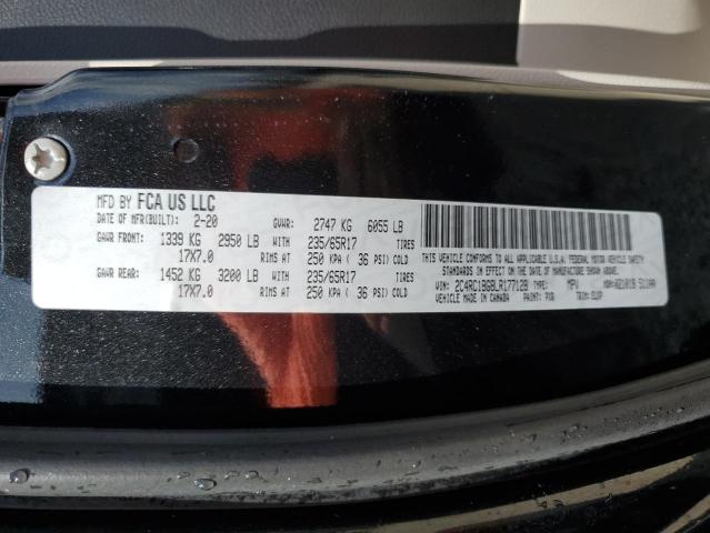 2C4RC1BG8LR177128 - 2020 CHRYSLER PACIFICA TOURING L 黑色 照片 13