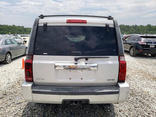 1J8HH58207C576896 - 2007 JEEP COMMANDER LIMITED SILVER photo 6