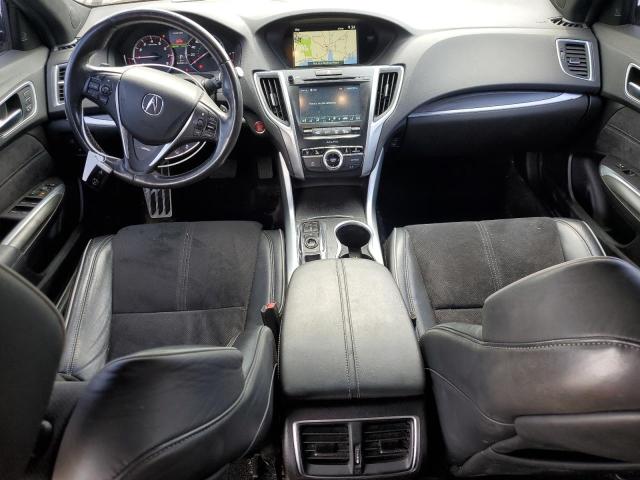 19UUB2F68JA007780 - 2018 ACURA TLX TECH+A Սև լուսանկար 8