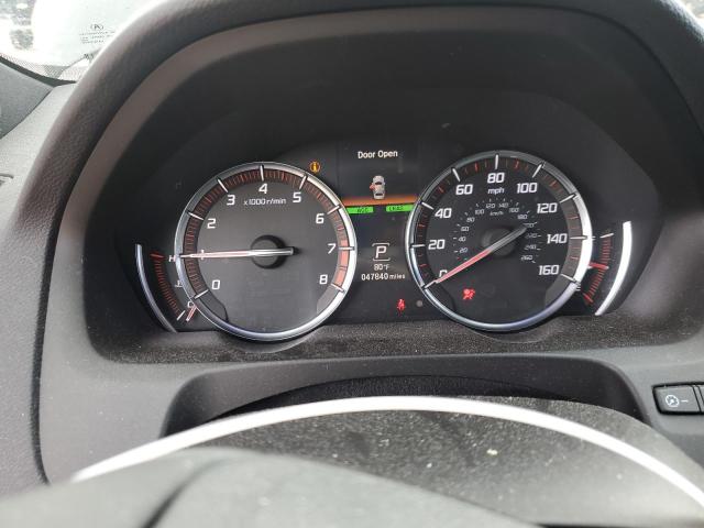 19UUB2F68JA007780 - 2018 ACURA TLX TECH+A Սև լուսանկար 9