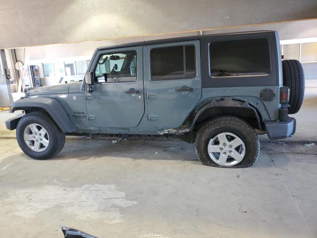 1C4HJWDG8EL243720 - 2014 JEEP WRANGLER U SPORT GRAY photo 2