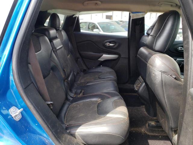 1C4PJMBS7HW657498 - 2017 JEEP CHEROKEE TRAILHAWK BLUE photo 10