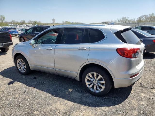 LRBFXDSA8HD198784 - 2017 BUICK ENVISION ESSENCE فضي صورة 2