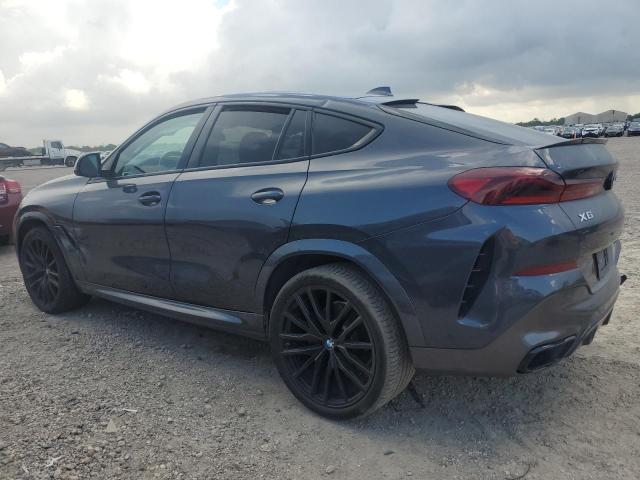 5UXCY4C09L9D04406 - 2020 BMW X6 SDRIVE 40I GRAY photo 2