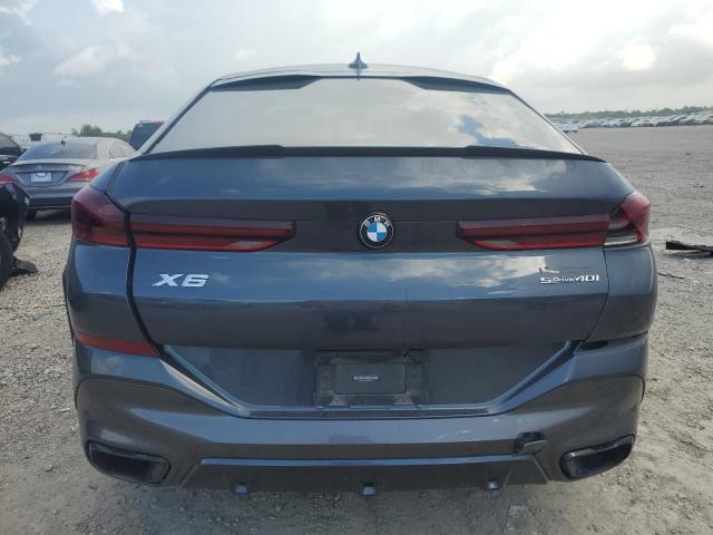 5UXCY4C09L9D04406 - 2020 BMW X6 SDRIVE 40I GRAY photo 6