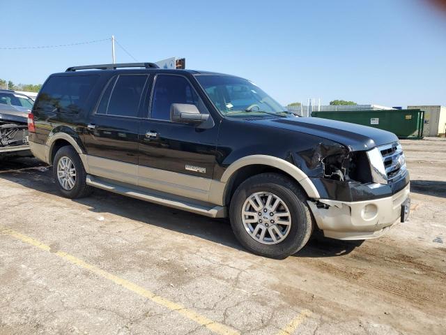 1FMFK18507LA96453 - 2007 FORD EXPEDITION EL EDDIE BAUER BLACK photo 4