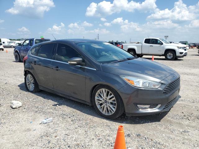 1FADP3N27JL323511 - 2018 FORD FOCUS TITANIUM GRAY photo 4