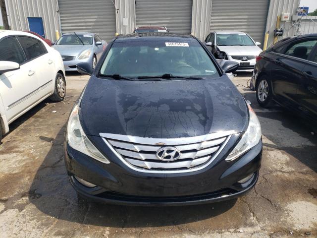 5NPEB4AC4CH363943 - 2012 HYUNDAI SONATA GLS BLACK photo 5